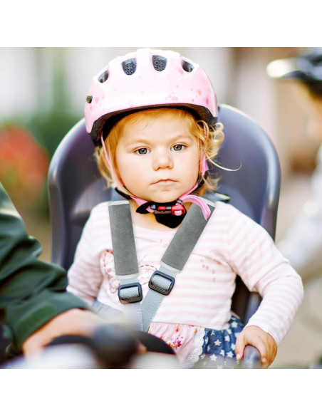 Funda de Cuello para Asiento de Coche Niños DM-017 Gris Oscuro