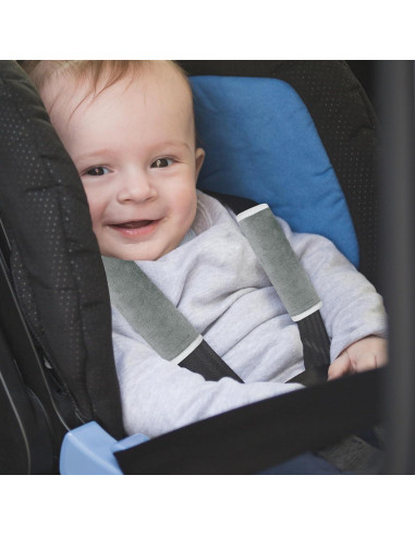 Funda de Cuello para Asiento de Coche Niños DM-017 Gris Oscuro