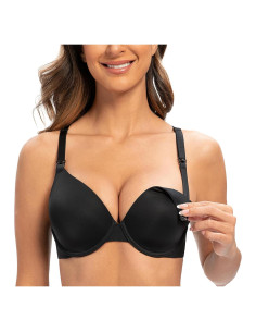 Sosten de Lactancia Melaneca Talla Grande 32C Negro