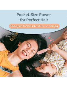 Cepillo de Viaje Uffy MiniPop Plegable Verde Menta 10.7cm 2