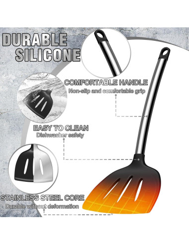 Juego de Utensilios de Cocina Umite Chef 34 Pcs Silicona y Acero