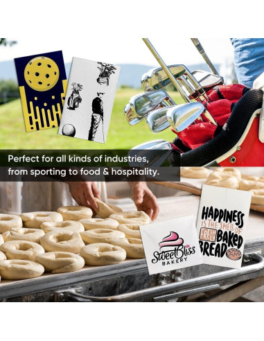 Toallas de Microfibra Blancas para Sublimación 40.6x61 cm - 156 Unidades