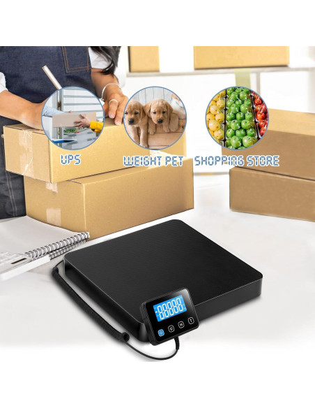 Báscula de Envío Drcowu 200kg/10g Digital con Retención y Tara