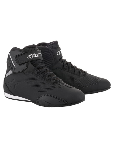 Zapato de Motocicleta Ventilado Alpinestars Sektor Hombre 7.5 Negro