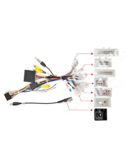 Adaptador de Cable de Alimentación Joying TU-CAN-N para Toyota