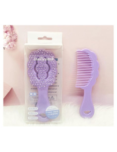 Conjunto Mini Cepillo y Peine Húmedo Lyaiwever 2 Piezas