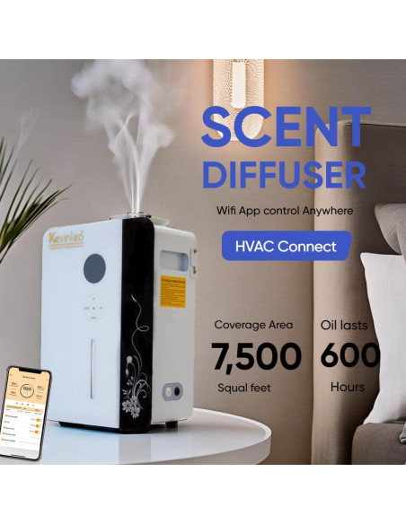 Difusor de Aroma Frío Kevinleo 800ml para Espacios Grandes
