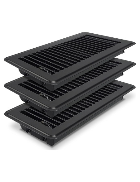 Rejilla de suelo 10 x 25 cm BYEWIRE - Paquete de 3 ajustables