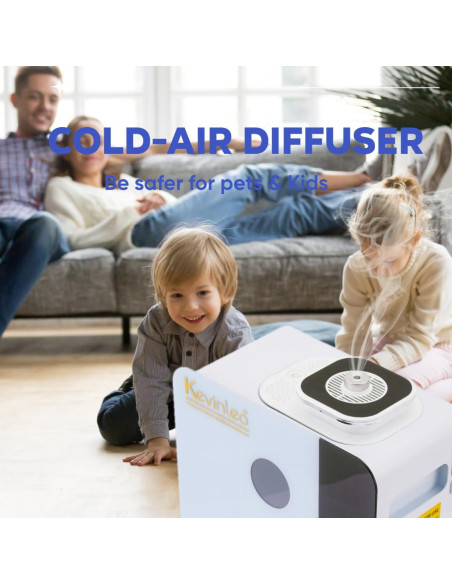 Difusor de Aroma Frío Kevinleo 800ml para Espacios Grandes