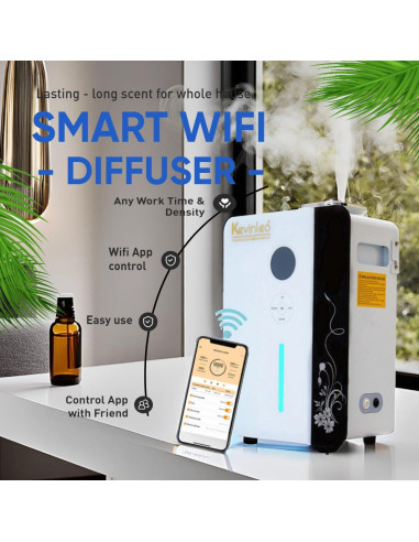Difusor de Aroma Frío Kevinleo 800ml para Espacios Grandes