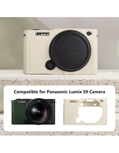 Funda de Silicona MUZIRI KINOKOO para Cámara Panasonic Lumix S9