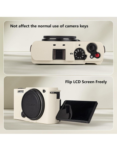 Funda de Silicona MUZIRI KINOKOO para Cámara Panasonic Lumix S9