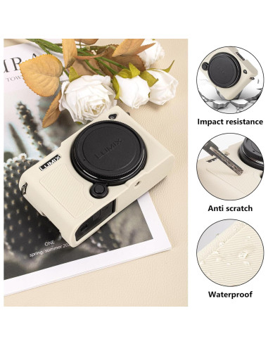 Funda de Silicona MUZIRI KINOKOO para Cámara Panasonic Lumix S9