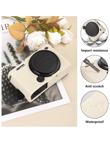 Funda de Silicona MUZIRI KINOKOO para Cámara Panasonic Lumix S9