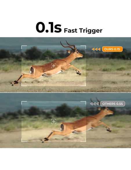Cámara de Sendero K&F Concept 4K 48MP con Visión Nocturna