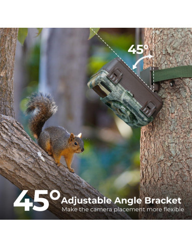 Cámara de Sendero K&F Concept 4K 48MP con Visión Nocturna