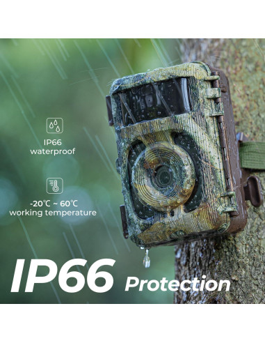 Cámara de Sendero K&F Concept 4K 48MP con Visión Nocturna