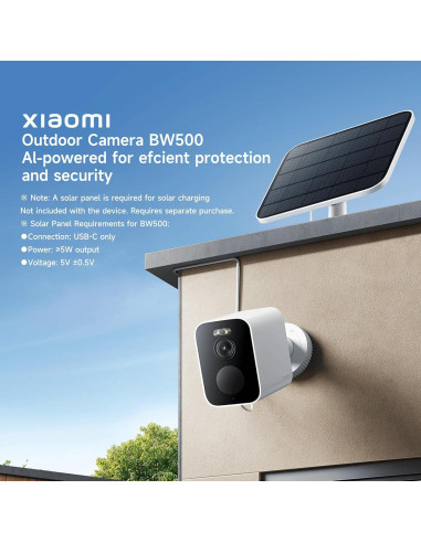 Cámara de Seguridad Inalámbrica Xiaomi BW500 2.5K IP67