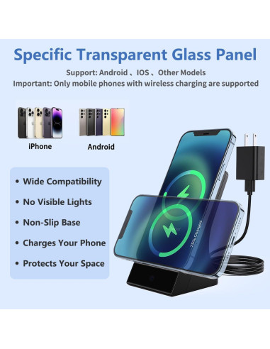 Cargador de Cámara Oculta LIZVIE con Visión Nocturna 1080P