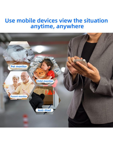 Cargador de Cámara Oculta LIZVIE con Visión Nocturna 1080P