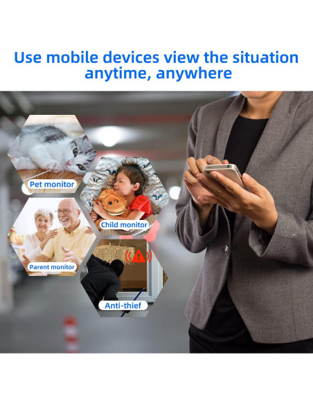 Cargador de Cámara Oculta LIZVIE con Visión Nocturna 1080P