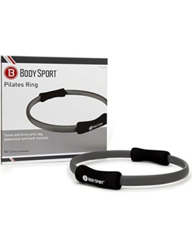 Anillo de Pilates Body Sport 35.56 cm con Agarre de Espuma