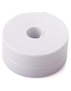 Tira de sellado autoadhesiva Daycount 320cm PVC Blanco