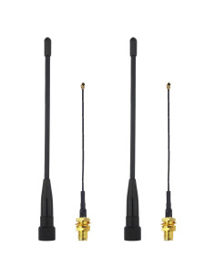 Antena de Pala 10dBi Kaunosta 17cm LoRa 915MHz SMA Macho