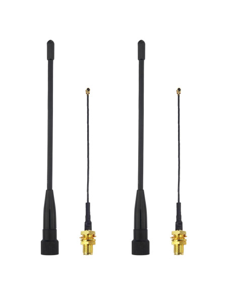 Antena de Pala 10dBi Kaunosta 17cm LoRa 915MHz SMA Macho