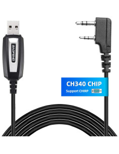 Cable de Programación USB Baofeng CH340 para Radios UV-5R 2