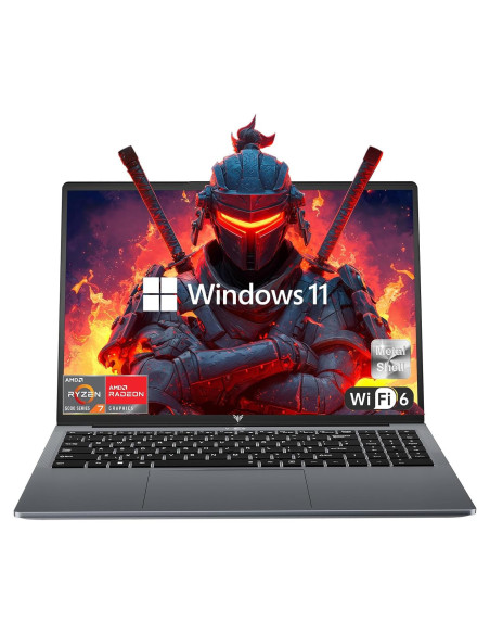 Laptop KAIGERR TX16PRO 16" AMD Ryzen 7 16GB RAM 512GB SSD