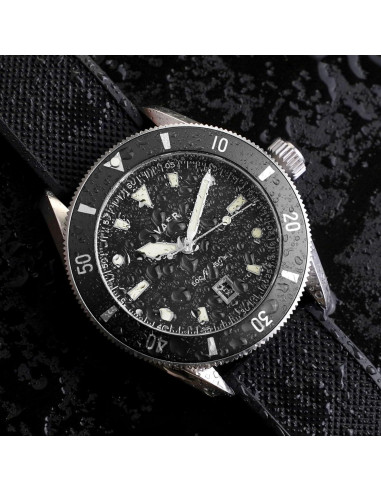 Reloj de buceo Vaer DS2 Quartz 39mm 15ATM con correas