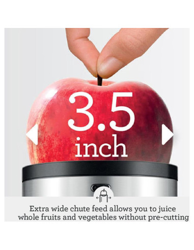 Exprimidor Breville BJE530BSS Fuente de Jugo Fría Plus 2.07L