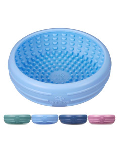 Tazón de Lamer Animire Azul Bebé L - Silicona Antideslizante