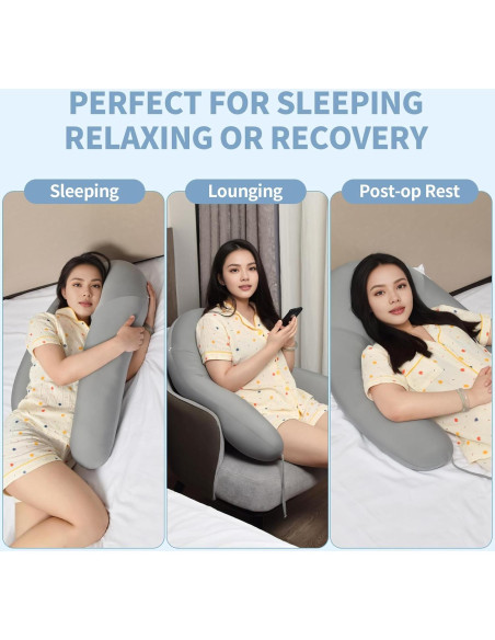 Almohada de Cuerpo Completo Pozico WarmHug - Ergonomía y Confort