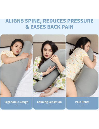 Almohada de Cuerpo Completo Pozico WarmHug - Ergonomía y Confort