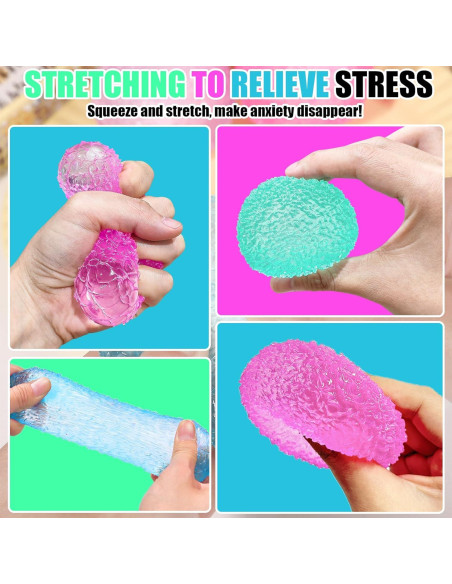 3 Piezas Pelotas Antiestrés Texturizadas XPQKDC 5.84cm