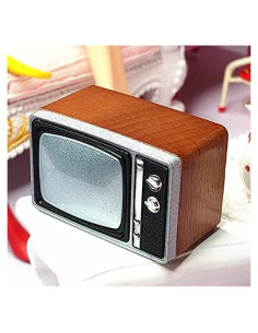 Mini Televisión Retro de Resina 1:12 EatingBiting - Decoración