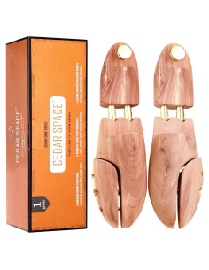 Estiradores de Zapatos de Madera de Cedro CEDAR SPACE - Tamaños 7.5-14