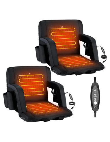 Asiento de Estadio Calentado Sportneer 52.1 cm 6 Posiciones