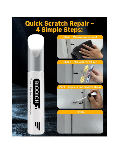 Pintura de Retoque BIOOICH Plata de Titanio para Kia 11.8ml