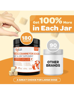 NATURE TARGET Glucosamina para Perros 180 Masticables Salud Articular 2