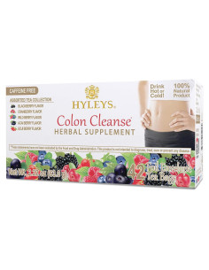 Té Herbal de Limpieza de Colon Hyleys - 42 Bolsitas Sin Cafeína