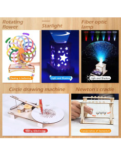 Kit de Construcción de Juguetes STEM Wzzkppa para Niños 8-12 Años 2