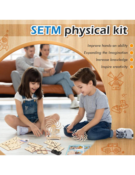 Kit de Construcción de Juguetes STEM Wzzkppa para Niños 8-12 Años