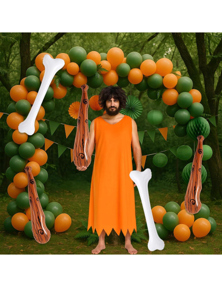 Soulchen Set de 3 Props Inflables Hombre de las Cavernas