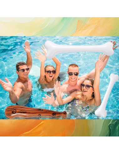 Soulchen Set de 3 Props Inflables Hombre de las Cavernas