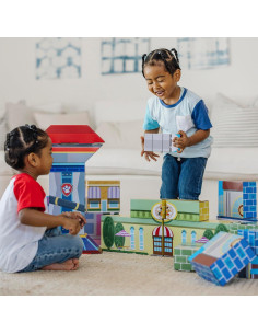 Bloques de Cartón Jumbo PAW Patrol Melissa & Doug 37 Piezas 2