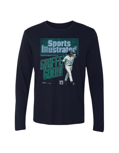 Camiseta de Manga Larga Ken Griffey Jr. 500 LEVEL - Marino