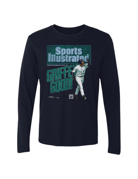 Camiseta de Manga Larga Ken Griffey Jr. 500 LEVEL - Marino